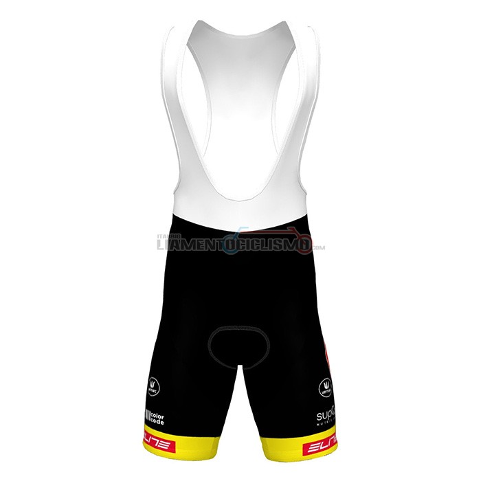 Abbigliamento Ciclismo Bingoal WB Manica Corta 2022 Giallo
